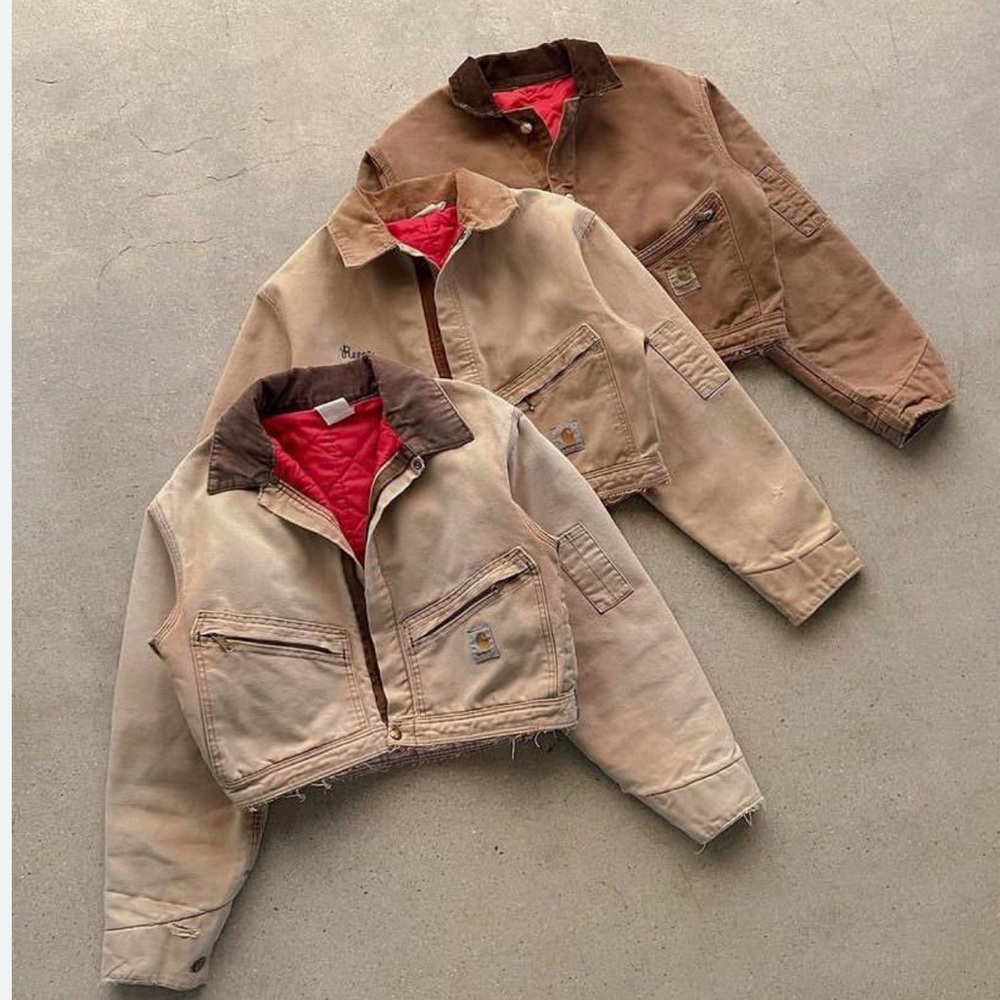 Vintage Cropped Carhartt jacket